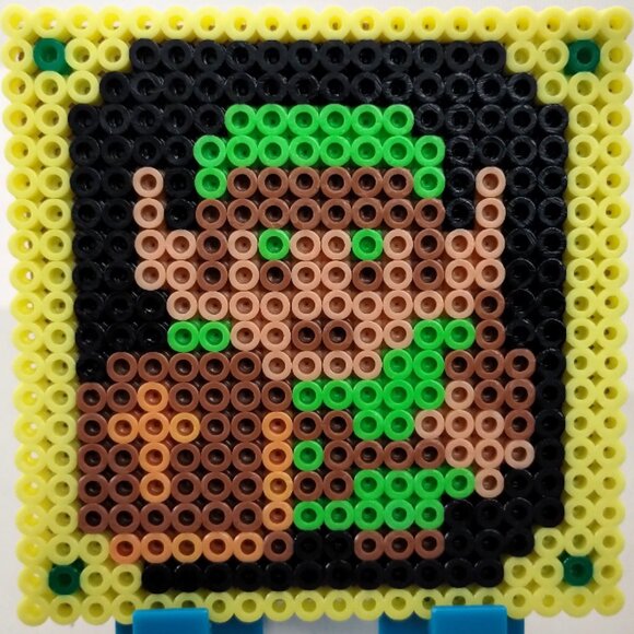 Zelda NES Inspired   Coasters / Perler bead coasters / Hama Beads / Fuse Beds . - Picture 2 of 8